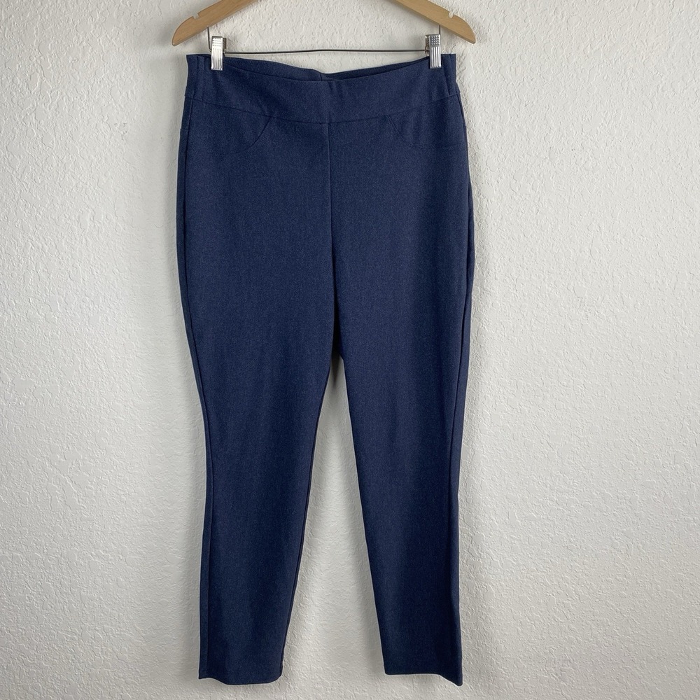 Honeylove 1x EverReady Pants Shaping Slimming Blue Skinny Pull On Corp Core